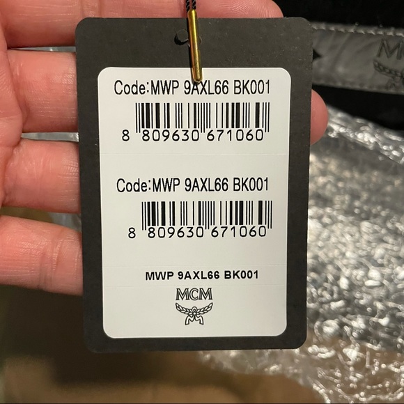 💕MCM Spot Viseto Medium Tote Bag NWT - Picture 8 of 14